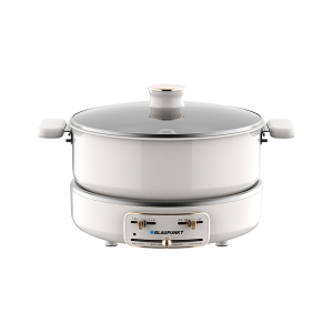 Shabu Shabu Pot with filter + Grilling Pan